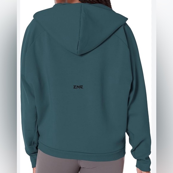 Adidas ARCTIC NIGHT Women's Z.N.E. Full Zip Hooded Jacket, XS - Picture 3 of 3